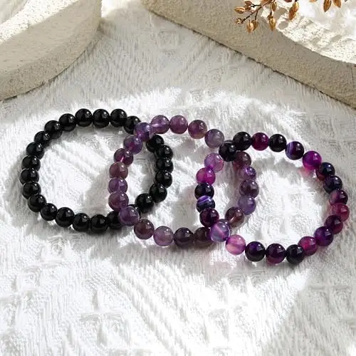 Amethyst Chakra Crystal Bracelet: Healing for Mind, Body, and Spirit