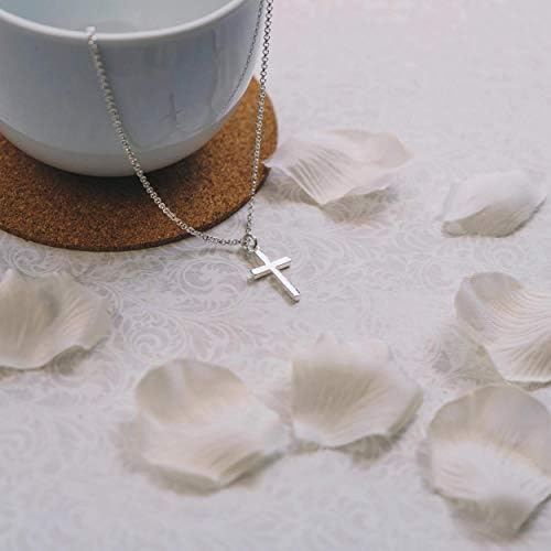 Silver Plated Cross Necklace