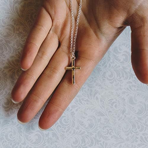 Silver Plated Cross Necklace