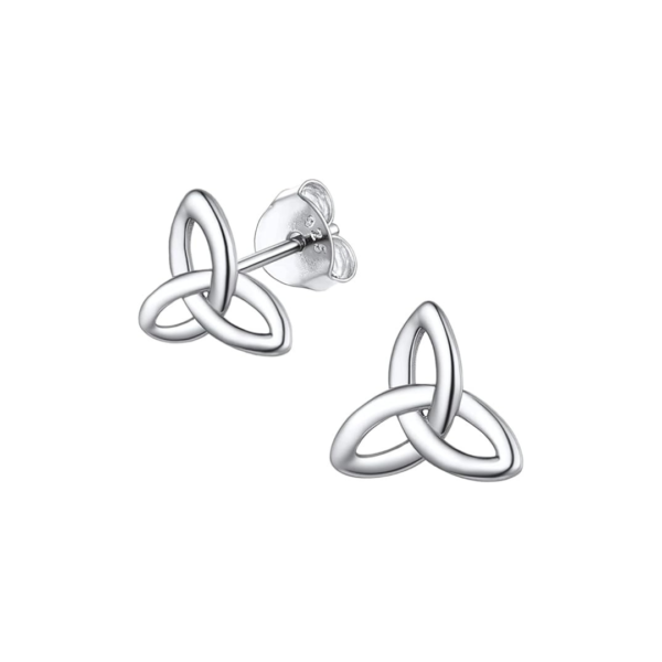 Sterling Silver Celtic knot Stud Earrings -  6mm (APPROX