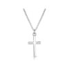 Silver Plated Cross Necklace