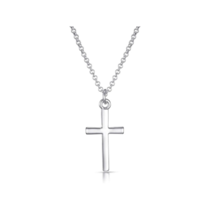 Silver Plated Cross Necklace