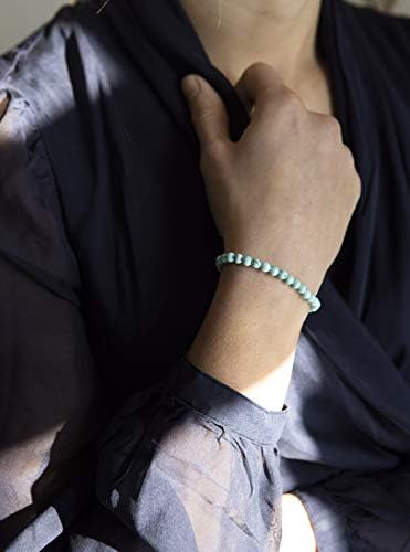 Natural Turquoise Healing Gemstone Bracelet 4mm Beads