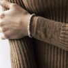 6MM White Howlite Crystal Stone Healing Bracelet