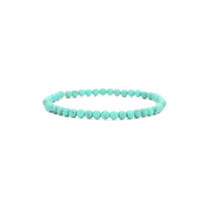 Natural Turquoise Healing Gemstone Bracelet 4mm Beads